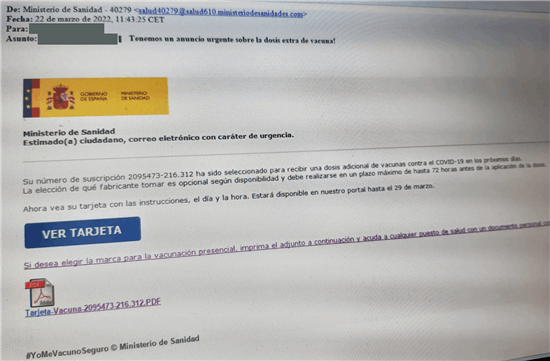 AVACU alerta de un nuevo intento de fraude a través del correo electrónico